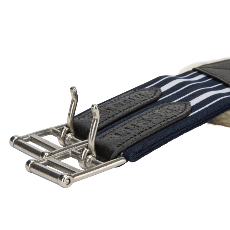 Shires Velociti Lusso Elite Anatomical Girth - Black-4