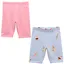Joules Kids Cartwheel Pack Of Two Cycling Shorts - Ice Cream