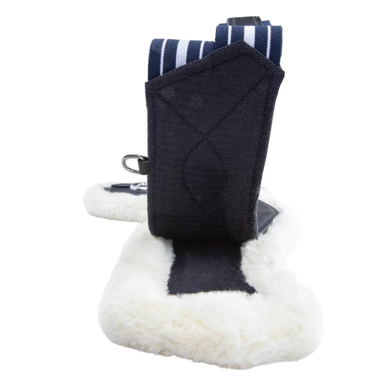 Shires Velociti Lusso Elite Anatomical Girth - Black-5
