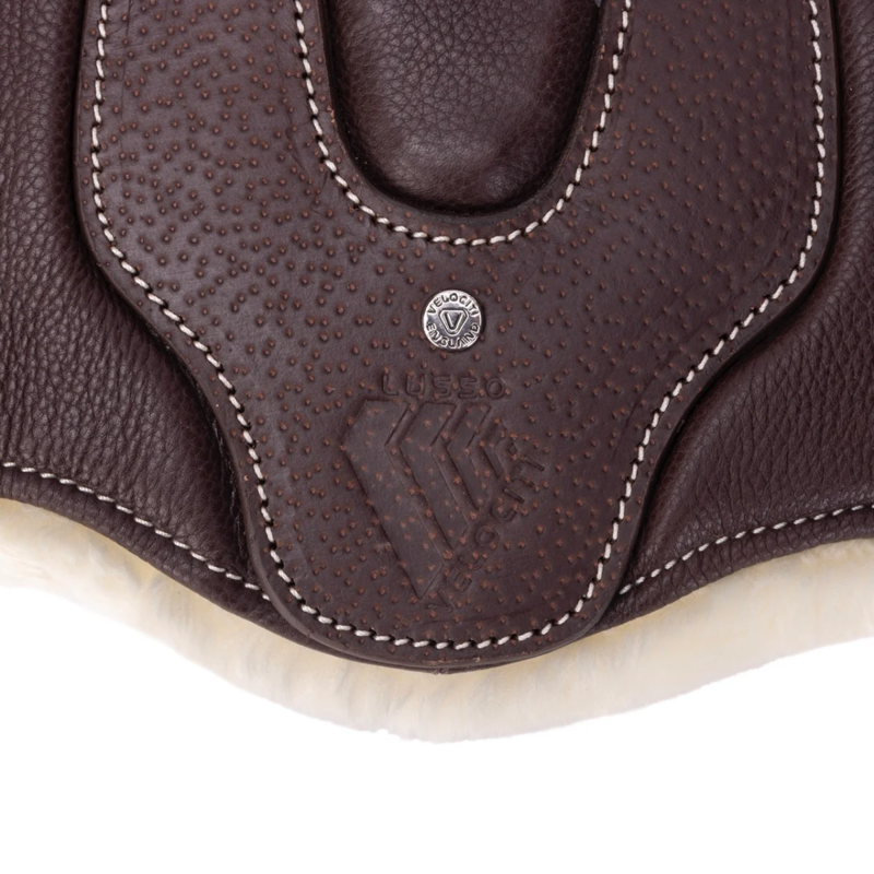 Shires Velociti Lusso Elite Anatomical Girth - Havana-2