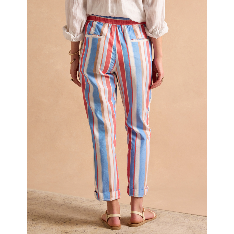 Joules Ladies Relaxed Chino - Multi Stripe - Ladies UK 14-2