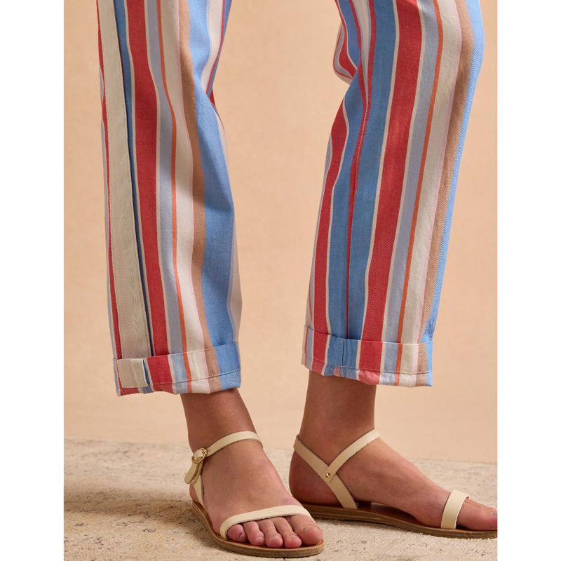 Joules Ladies Relaxed Chino - Multi Stripe - Ladies UK 14-4