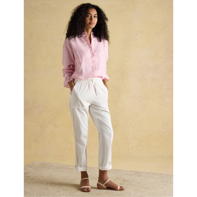 Joules Ladies Relaxed Chino - Cloud - Ladies UK 14-3