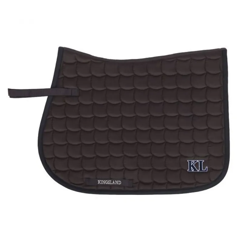 Kingsland Elfisio Quilted Saddlepad - Grey Forged Iron