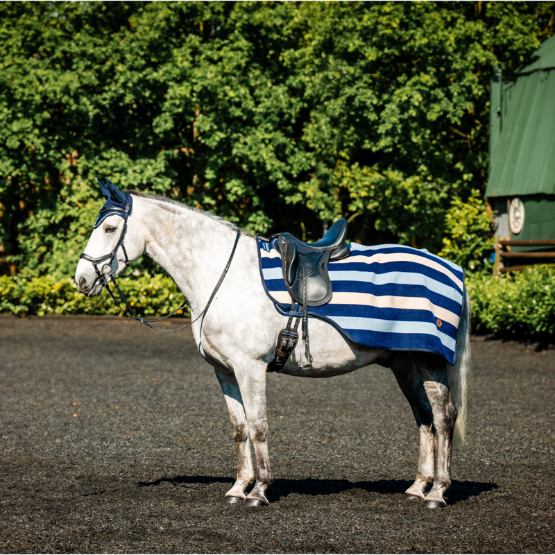 Horseware Newmarket Exercise Sheet - Witney Navy-3