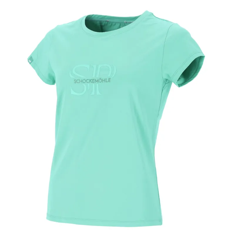 Schockemohle Ladies SPNele Style T-Shirt - Sea Green