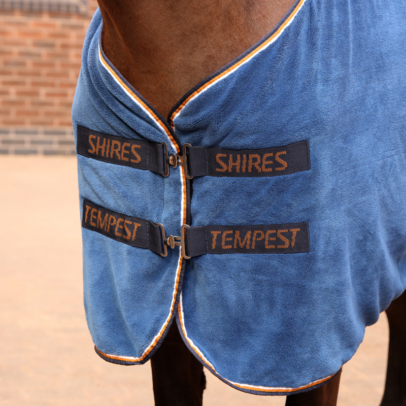 Shires Tempest Original Ultra Drying Rug - Navy-8