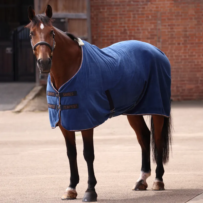Shires Tempest Original Ultra Drying Rug - Navy