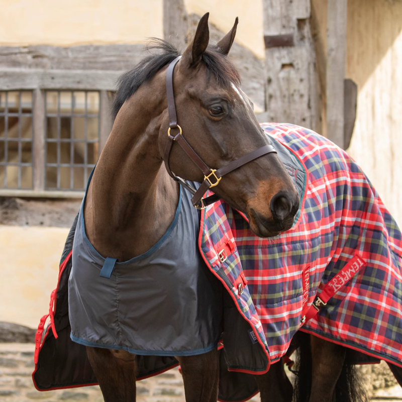 Shires Satin Anti-Rub Bib - Black-1