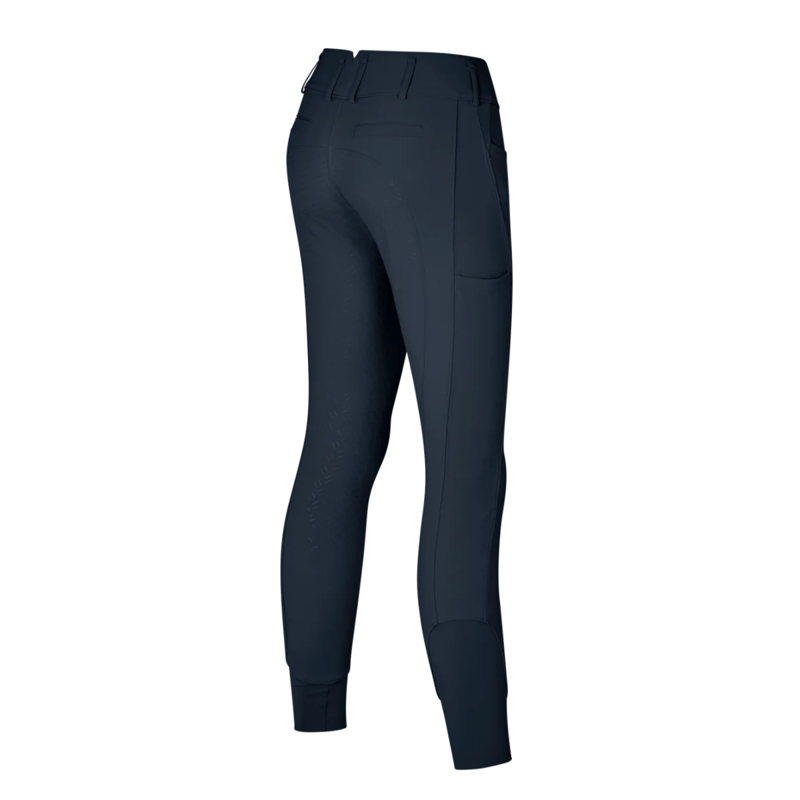 Kingsland KLKira Ladies H Shape Regular F-Grip Breeches - Navy-1