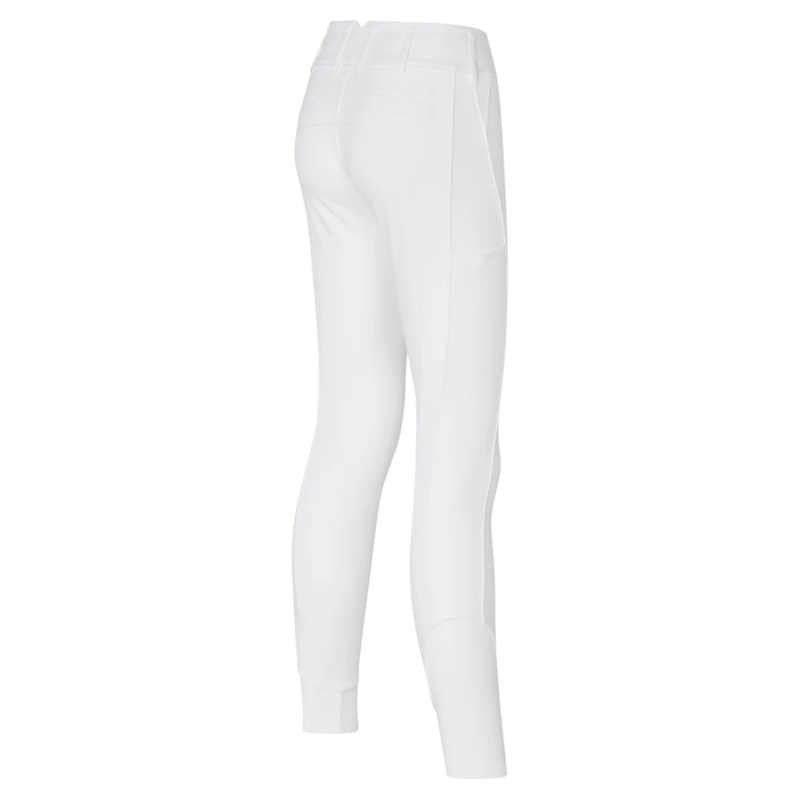 Kingsland KLKira Ladies H Shape Regular F-Grip Breeches - White-1
