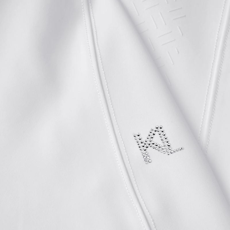 Kingsland KLKira Ladies H Shape Regular F-Grip Breeches - White-4