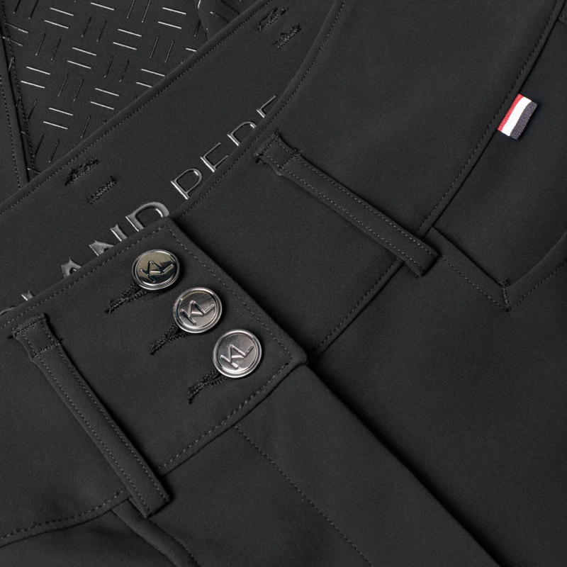 Kingsland KLKimi Ladies A Shape Mid Waist F-Grip Breeches - Black-2