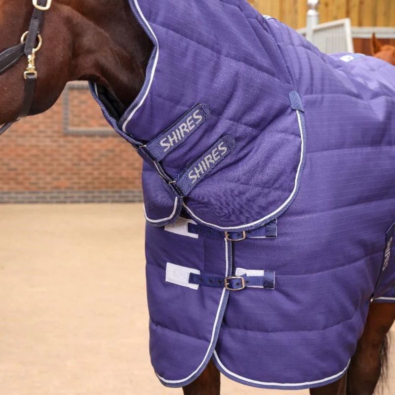 Shires Tempest Original 100 Combo Stable Rug - Navy-1