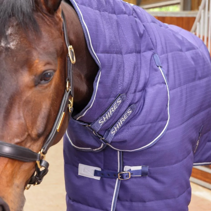 Shires Tempest Original 100 Combo Stable Rug - Navy-3
