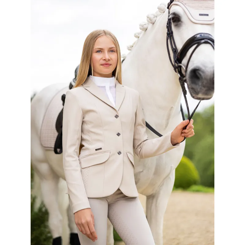 LeMieux Young Rider Kennedy Show Jacket - Stone-3
