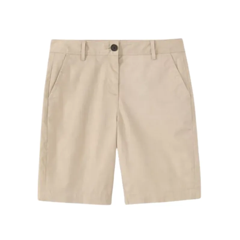 Crew Clothing Ladies Chino Shorts - Stone