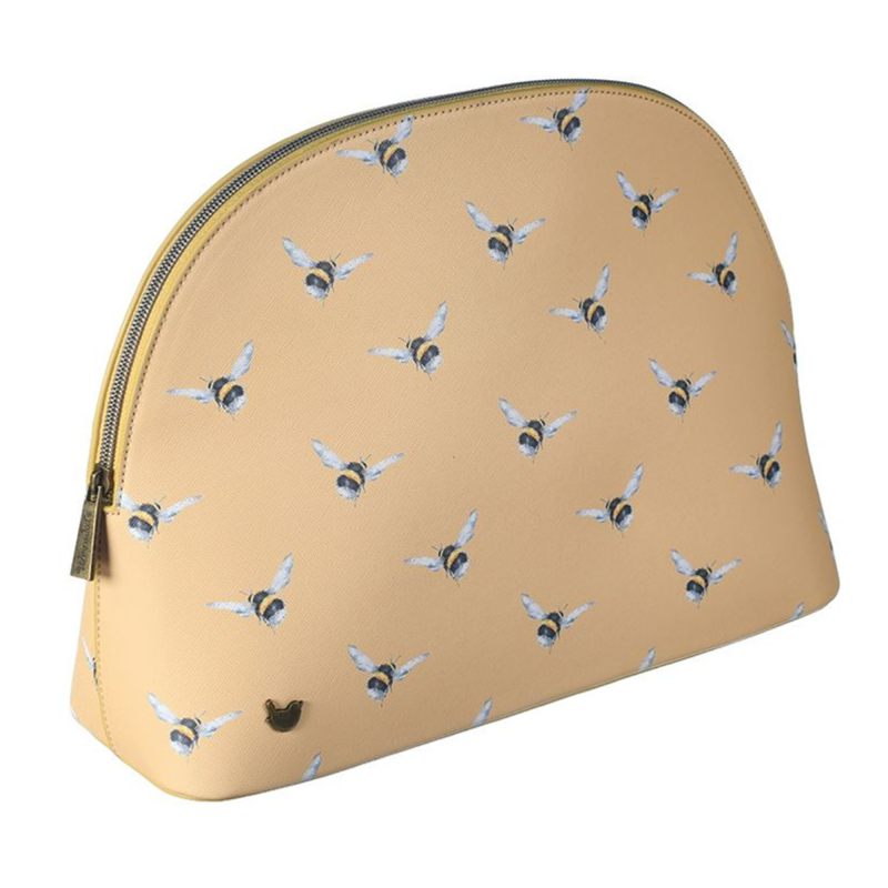 Wrendale Designs Large Bee Cosmetic Bag - Busy Bee-3