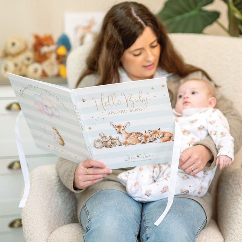 Wrendale Designs Baby Record Book-3