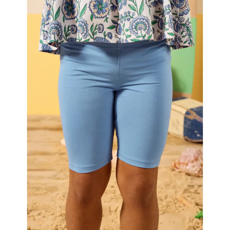 Joules Kids Cartwheel Pack Of Two Cycling Shorts - Cream Floral-2