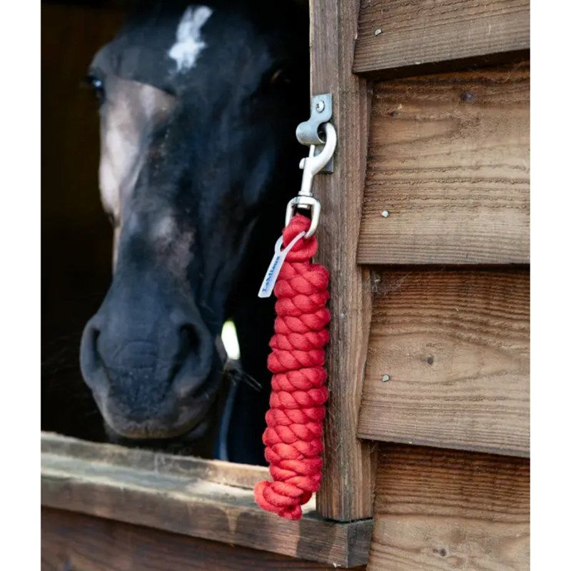 LeMieux Polycotton Leadrope - Chilli-1