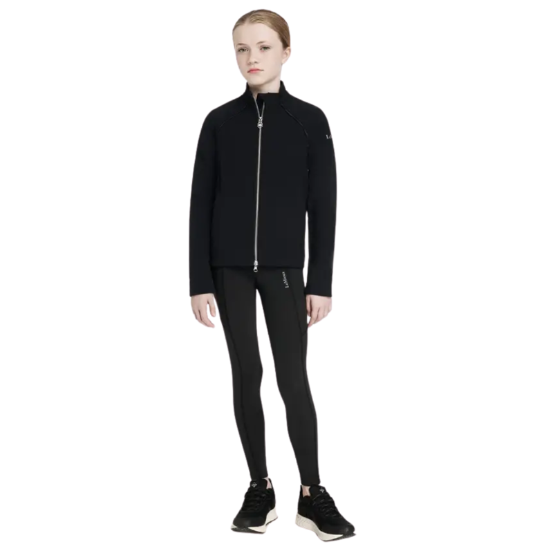 LeMieux Young Rider Soft Shell Jacket - Black-3
