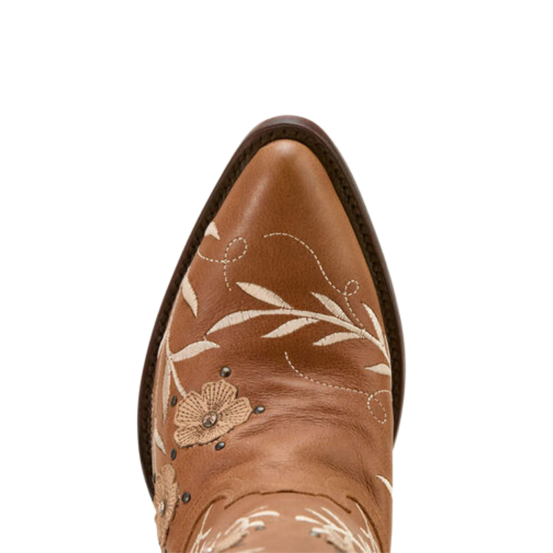 Ariat Women's Romance Western Boot - Soft Honey Tan-4