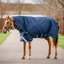 Horseware Amigo 1200D Integrated Turnout Rug 250g - Navy/Titanium Grey Silver