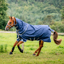 Horseware Amigo 1200D Plus Turnout Rug 50g - Navy/Titanium Grey Silver