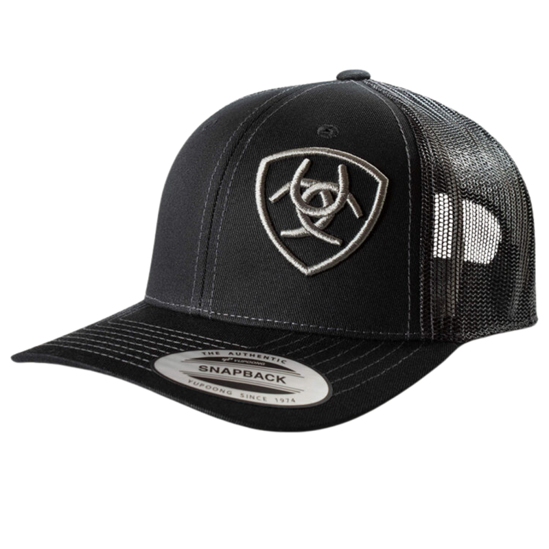 Ariat Youth Logo Snapback Cap - Black