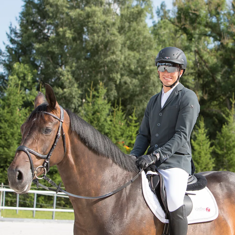 Kieffer Ultrasoft Tara Snaffle Bridle - Brown-2