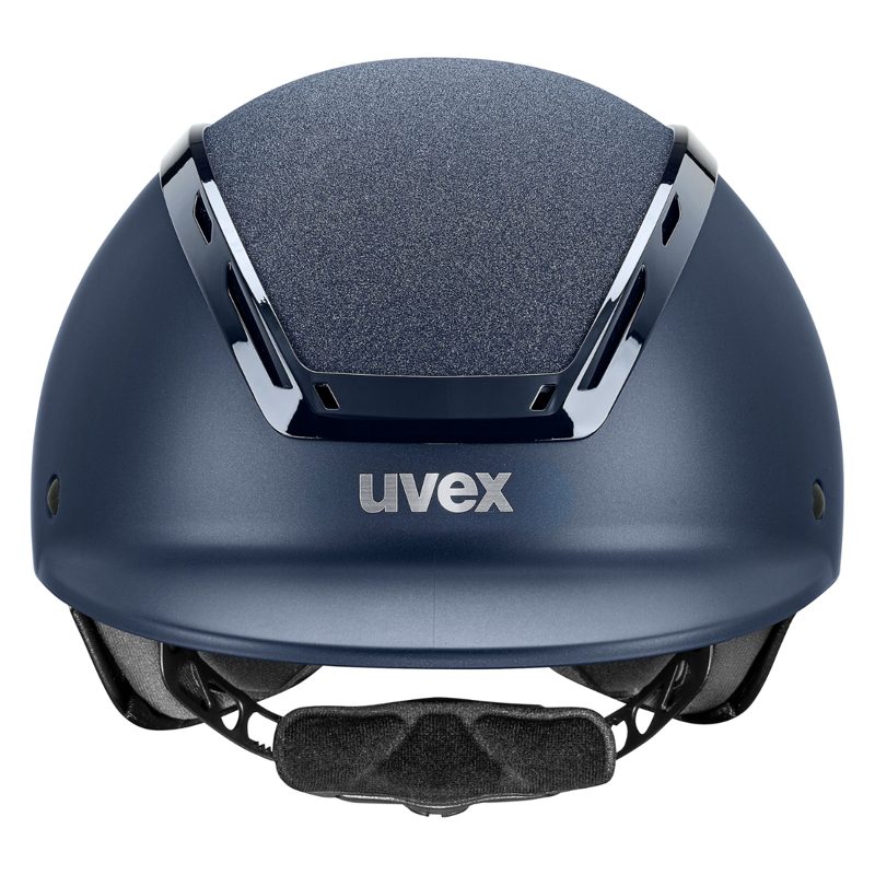 Uvex Exxeed Starshine Riding Hat - Navy-4