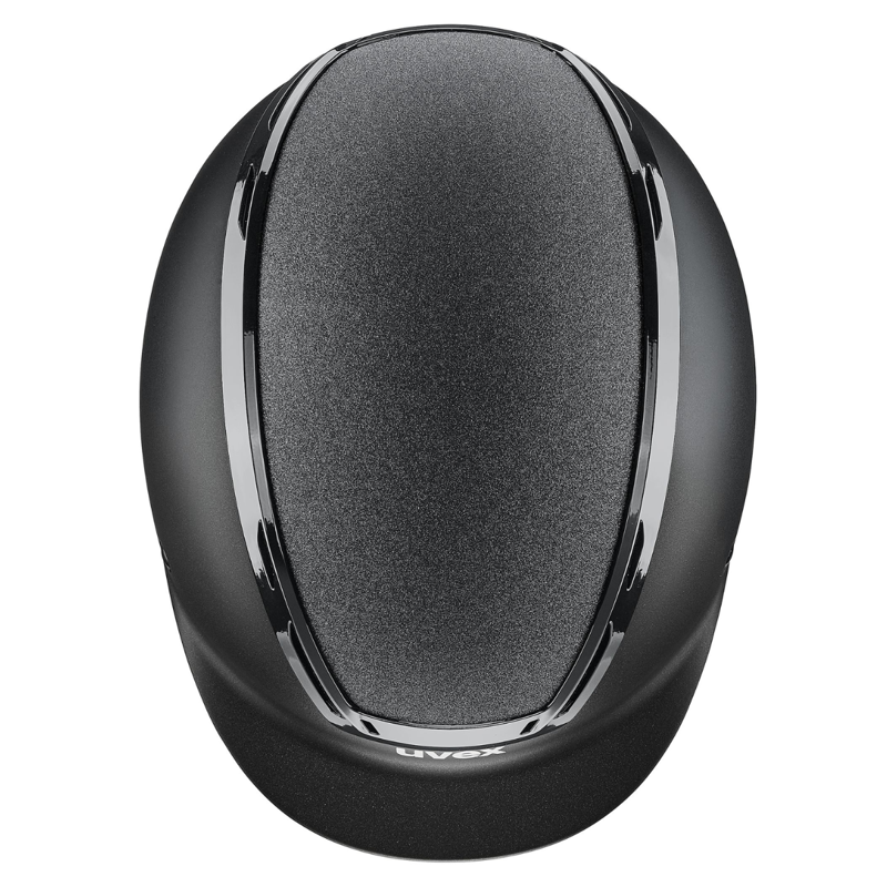 Uvex Exxeed Starshine Riding Hat - Black-1