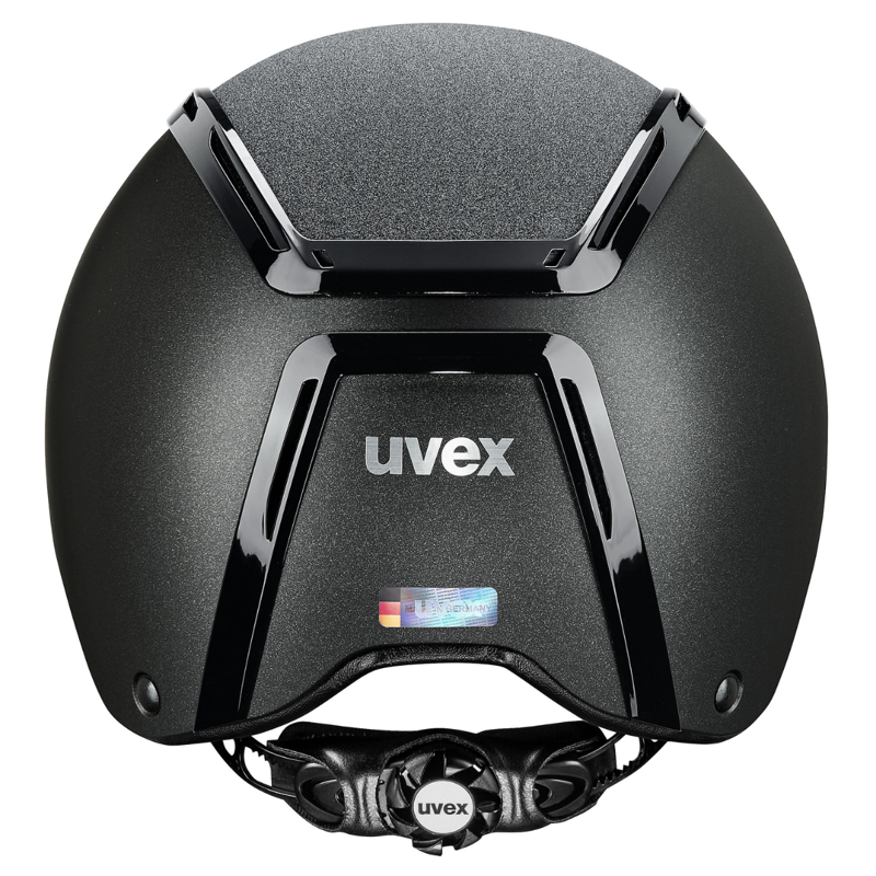 Uvex Exxeed Starshine Riding Hat - Black-3
