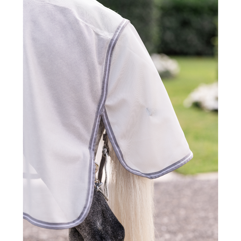 Horseware Amigo Bug Rug Plus Pony Fly Sheet - Silver/Titanium Grey Silver-4