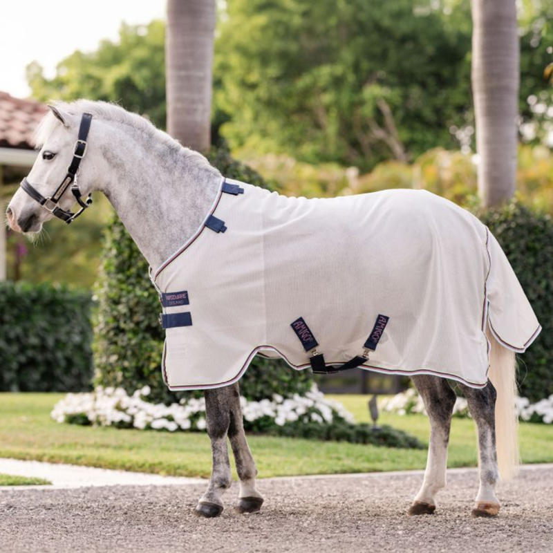 Horseware Amigo Bug Rug Pony Fly Sheet - Silver/Lime Navy Pink Blue