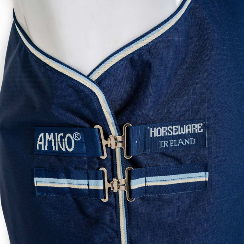 Horseware Amigo Ripstop 900D 200g Pony Turnout Rug - Witney Navy-1