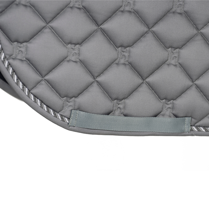 Horseware Newmarket Close Contact Saddle Pad - Witney Charcoal-1
