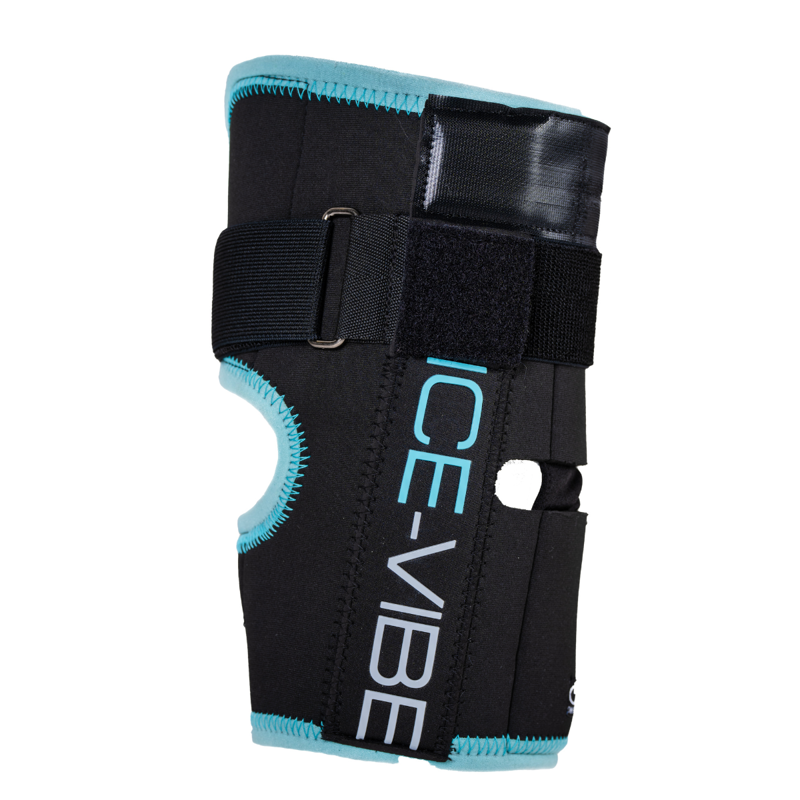 Horseware Ice-Vibe Knee Wrap - Black/Aqua