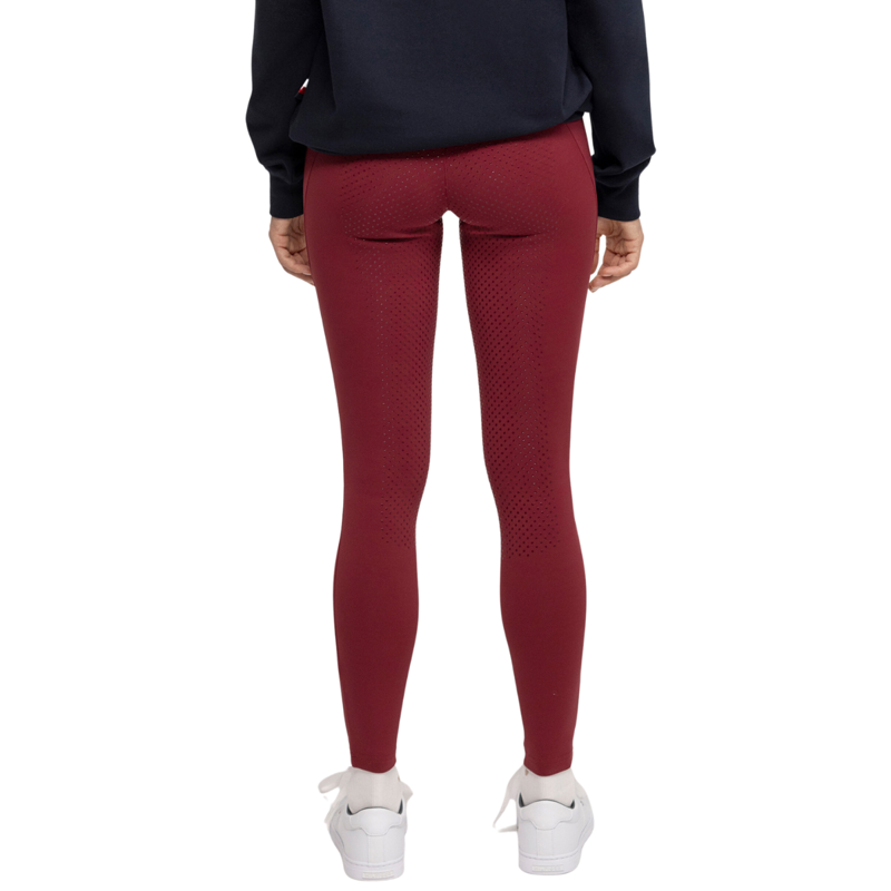 Tommy Hilfiger Women's Elmira Winter Full Grip Leggings - Rouge-1