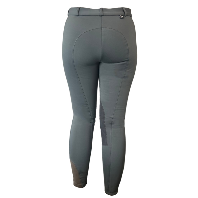 John Whitaker Liza Woven Breeches - Grey-1