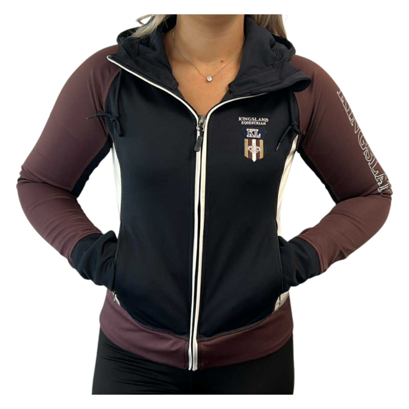 Kingsland Bridge Ladies Softshell Jacket - Blue-1