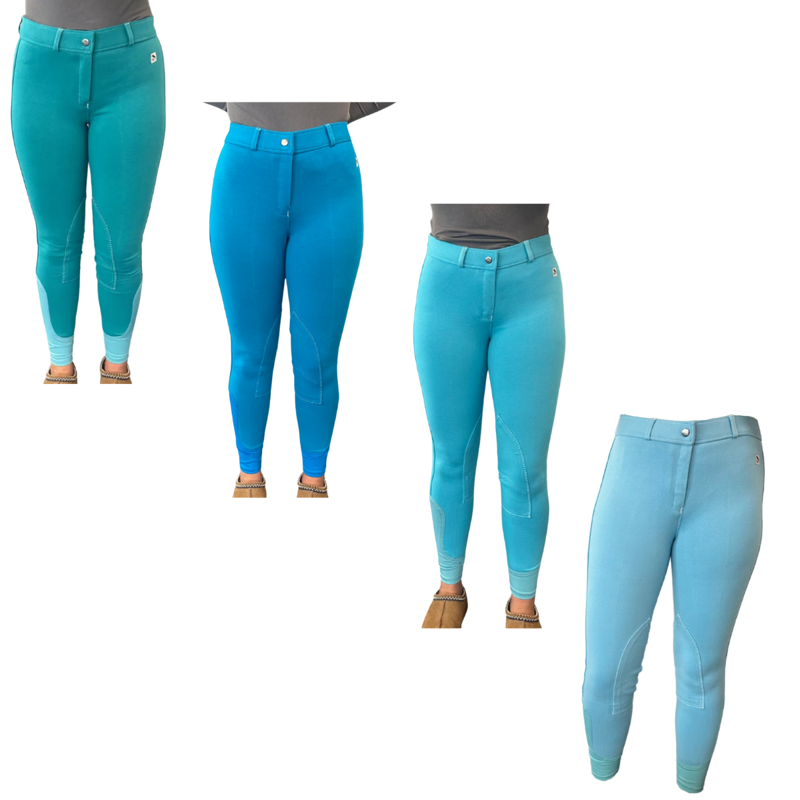 John Whitaker Ava Ladies Breeches - Light Blue - Lucky Dip