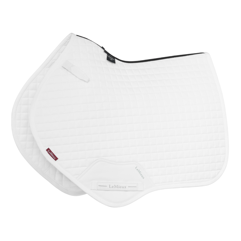 LeMieux Cotton Close Contact Square - White