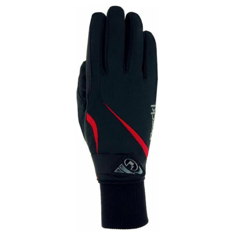 Roeckl Winter Wismar Gloves - Black/Red
