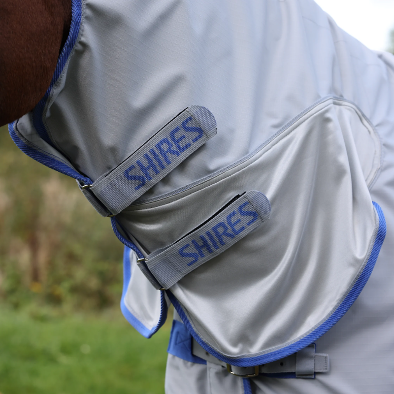Shires Tempest Original Waterproof Fly Rug - Grey-2