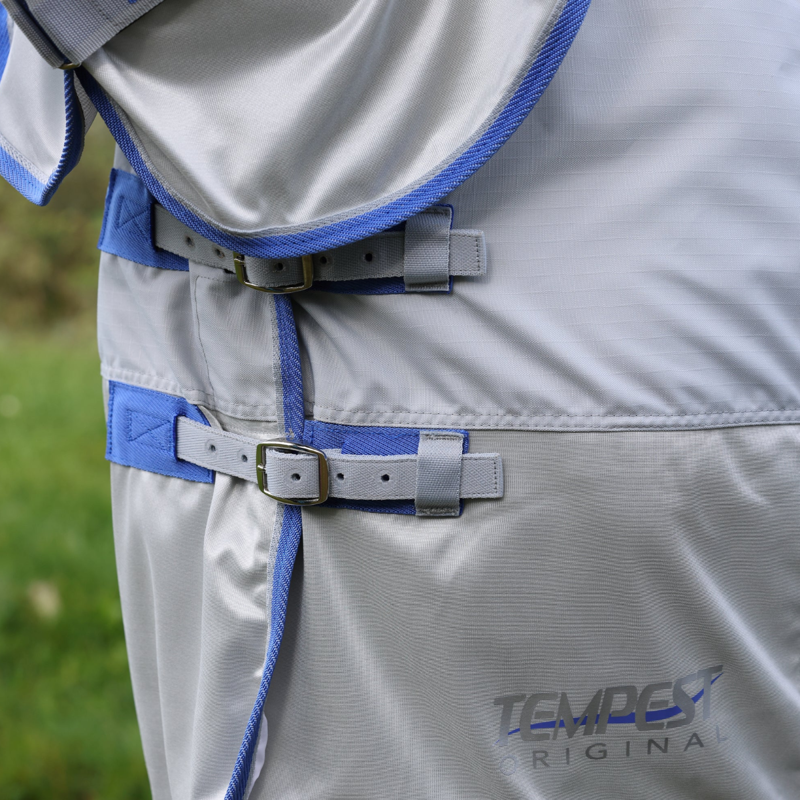 Shires Tempest Original Waterproof Fly Rug - Grey-3