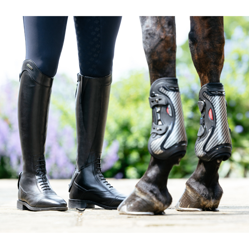 LeMieux Field Riding Boot - Black - Regular/Full-12
