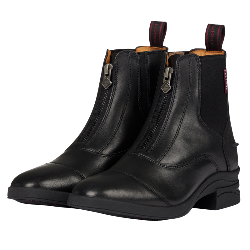 LeMieux Junior Zip Paddock Boot - Black