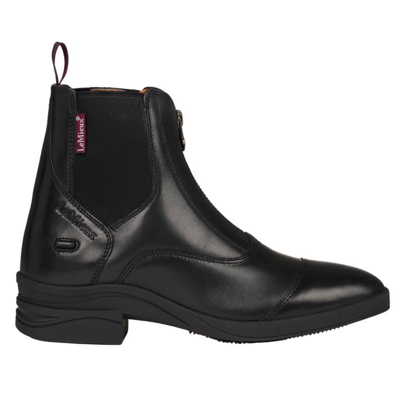 LeMieux Junior Zip Paddock Boot - Black-1